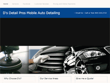 Tablet Screenshot of dsdetailpros.com
